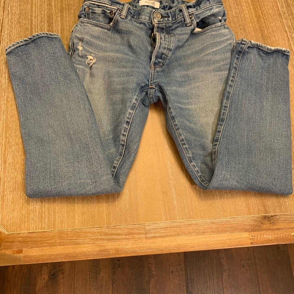 Moussy Vintage Blue Jeans Made in Japan - Picture 16 of 16